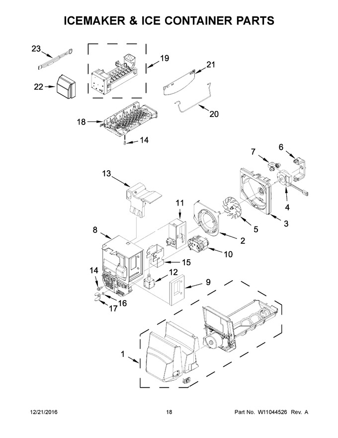 Diagram for WRX735SDHB00