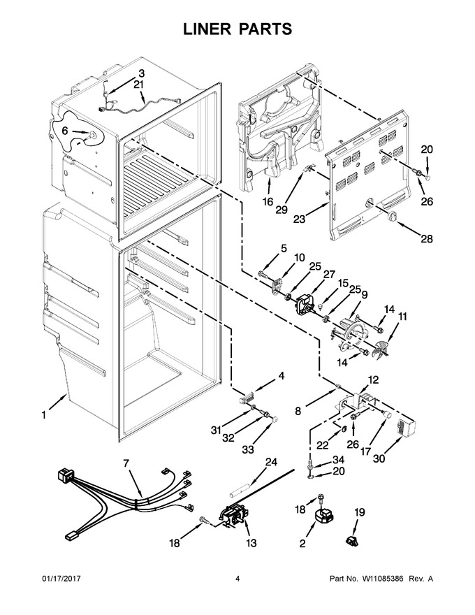 Diagram for WRT111SFDW03