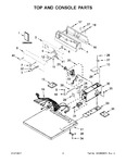 Diagram for 02 - Top And Console Parts