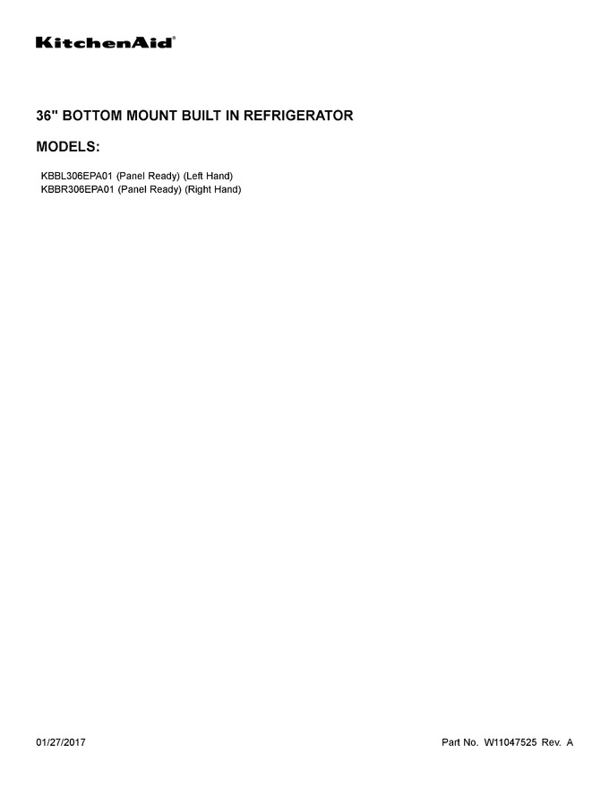 Diagram for KBBL306EPA01