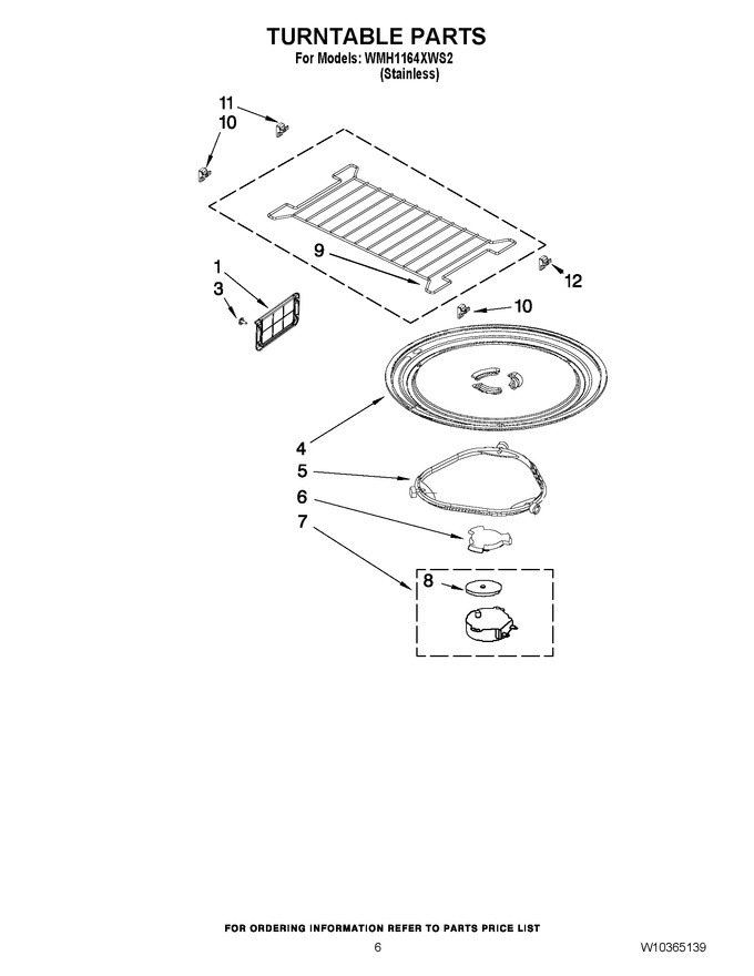 Diagram for WMH1164XWS2