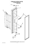 Diagram for 07 - Freezer Door Parts