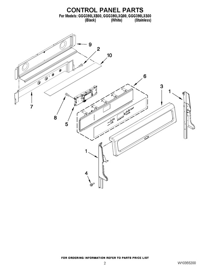 Diagram for GGG390LXQ00