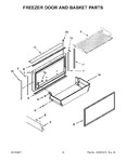 Diagram for 08 - Freezer Door And Basket Parts