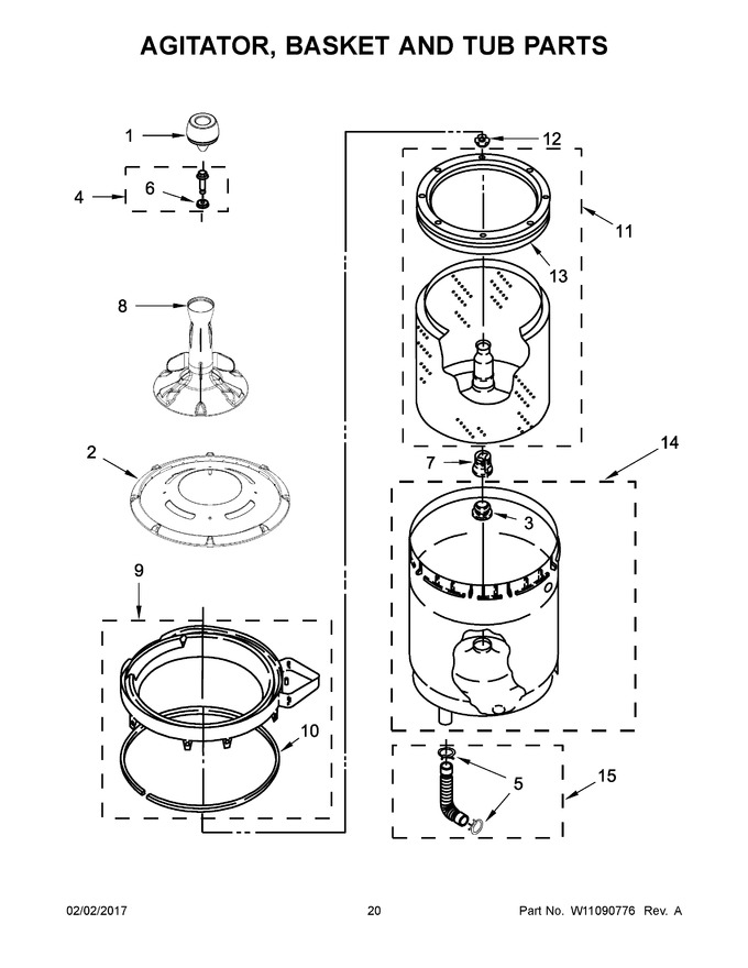 Diagram for WETLV27FW0
