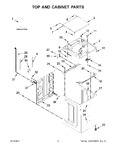 Diagram for 02 - Top And Cabinet Parts