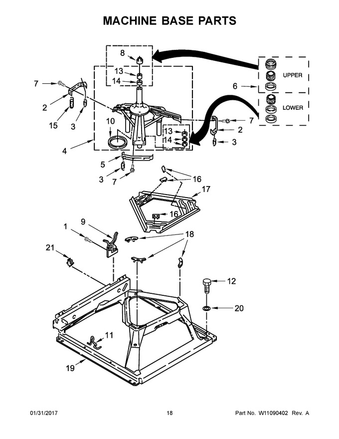 Diagram for YWET4027EW1