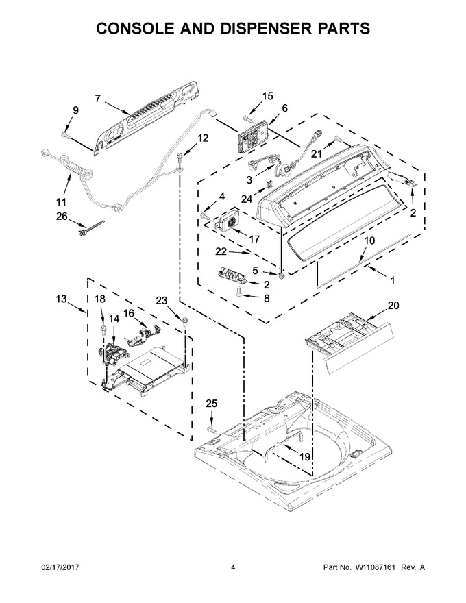 Diagram for WTW7300DW2