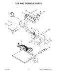 Diagram for 02 - Top And Console Parts