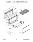 Diagram for 08 - Freezer Door And Basket Parts
