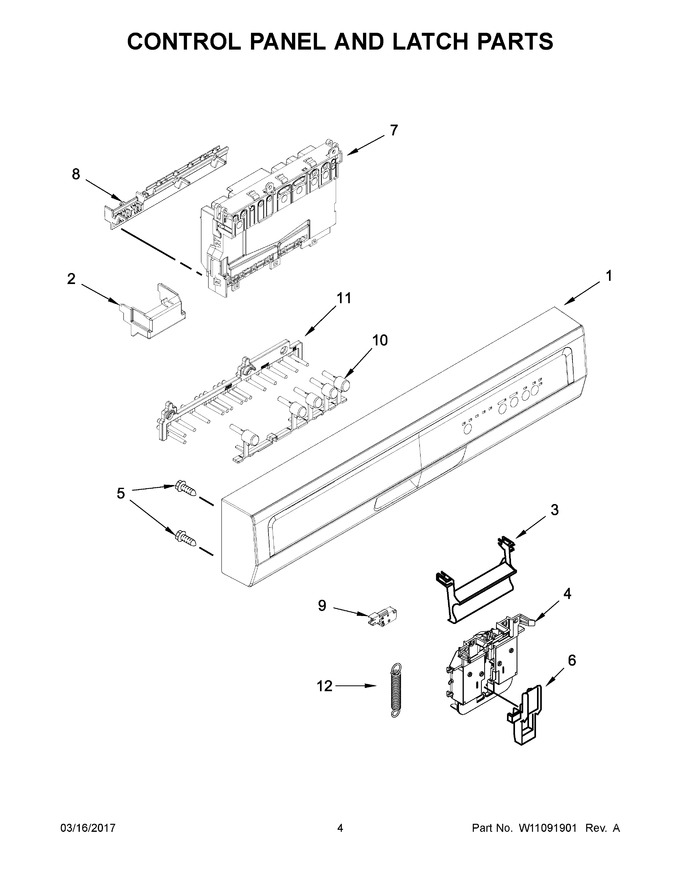 Diagram for WDP370PAHW0