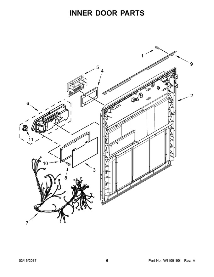 Diagram for WDP370PAHW0