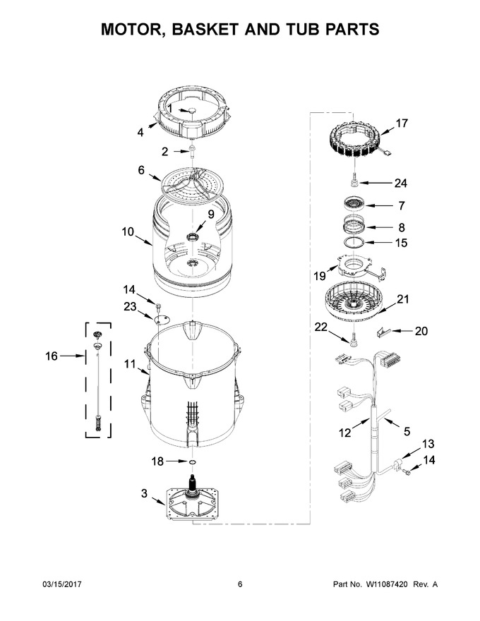 Diagram for WTW8000DW3