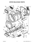 Diagram for 05 - Dryer Bulkhead Parts