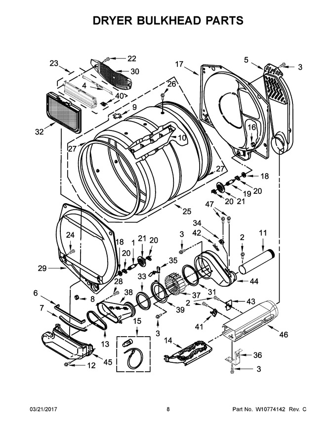 Diagram for WET4027EW0