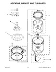 Diagram for 11 - Agitator, Basket And Tub Parts