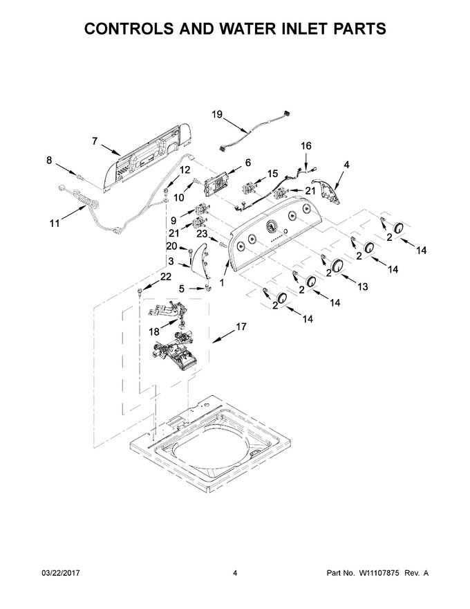 Diagram for WTW4810EW2