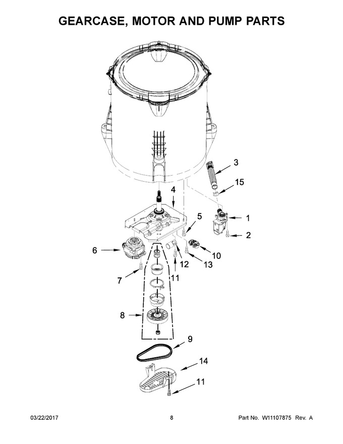 Diagram for WTW4810EW2