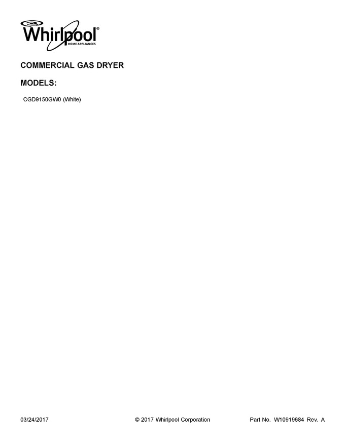 Diagram for CGD9150GW0