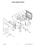 Diagram for 07 - Oven Door Parts