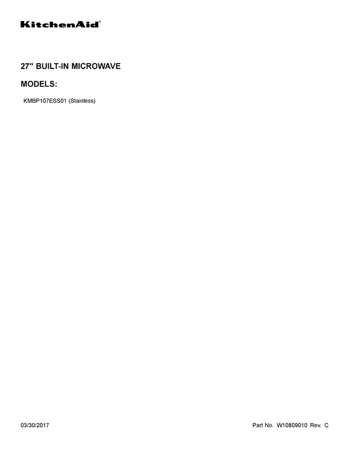 Diagram for KMBP107ESS01