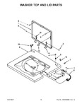 Diagram for 07 - Washer Top And Lid Parts