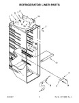 Diagram for 03 - Refrigerator Liner Parts