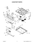 Diagram for 02 - Cooktop Parts