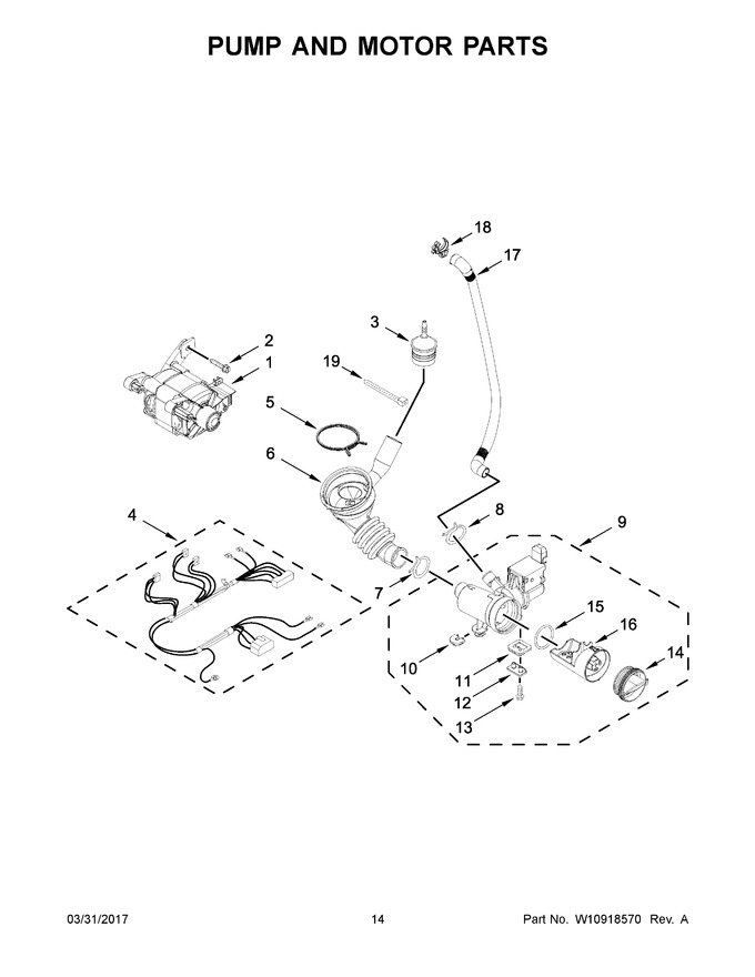 Diagram for CHW9150GW0
