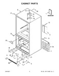 Diagram for 02 - Cabinet Parts