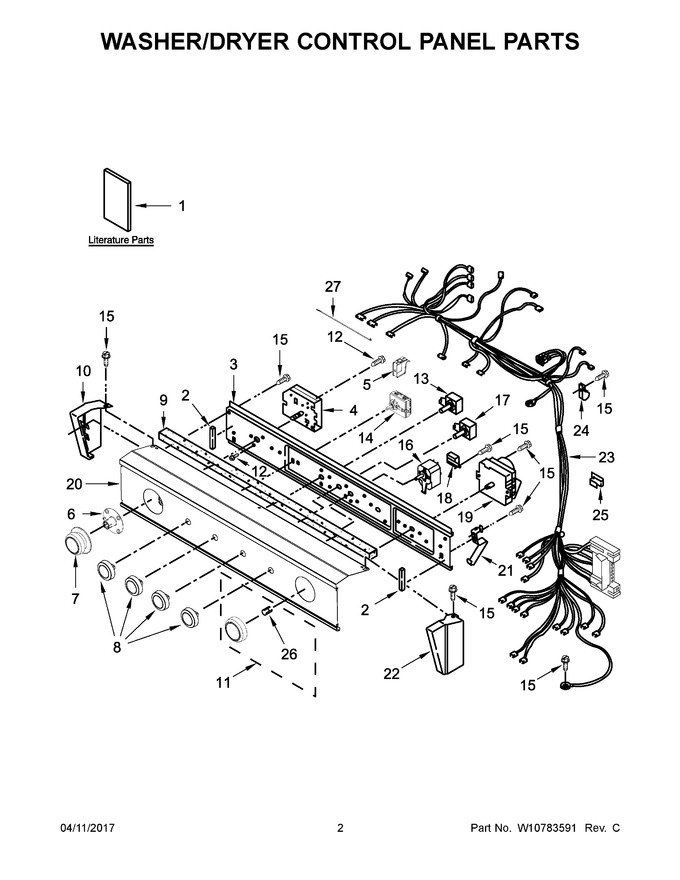 Diagram for YWET4027EW0