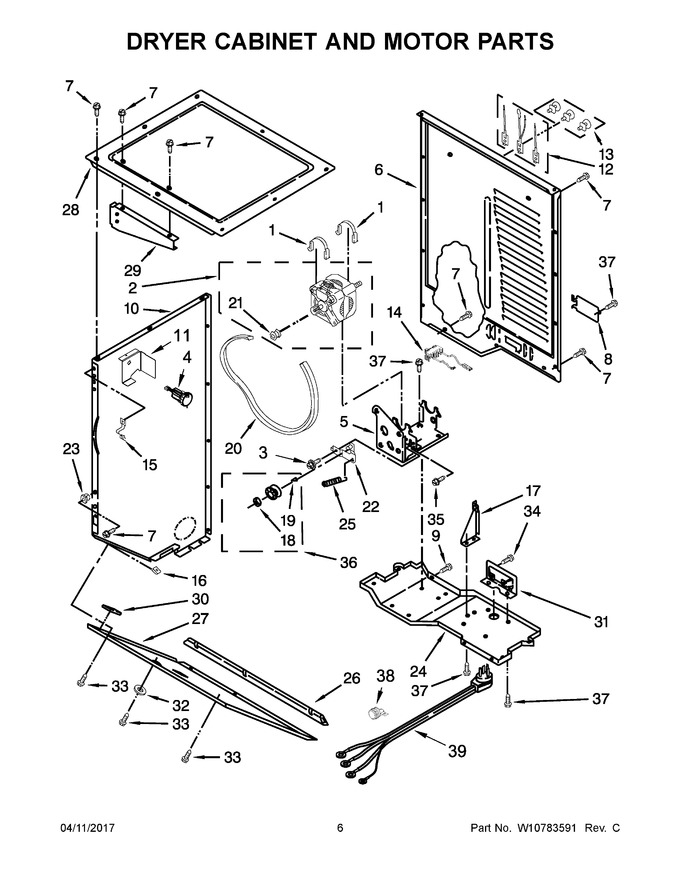 Diagram for YWET4027EW0