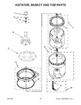 Diagram for 11 - Agitator, Basket And Tub Parts
