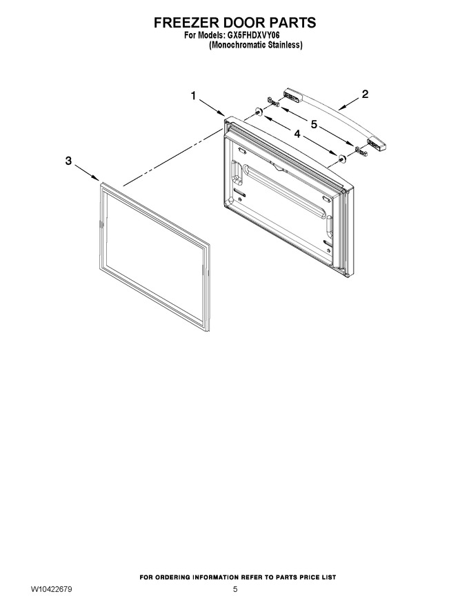 Diagram for GX5FHDXVY06