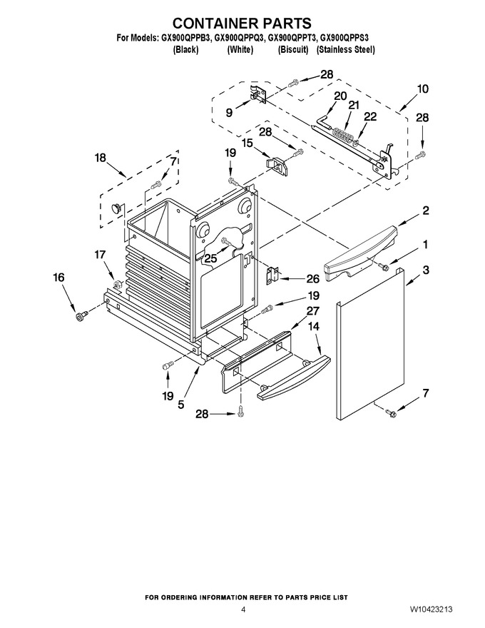 Diagram for GX900QPPQ3