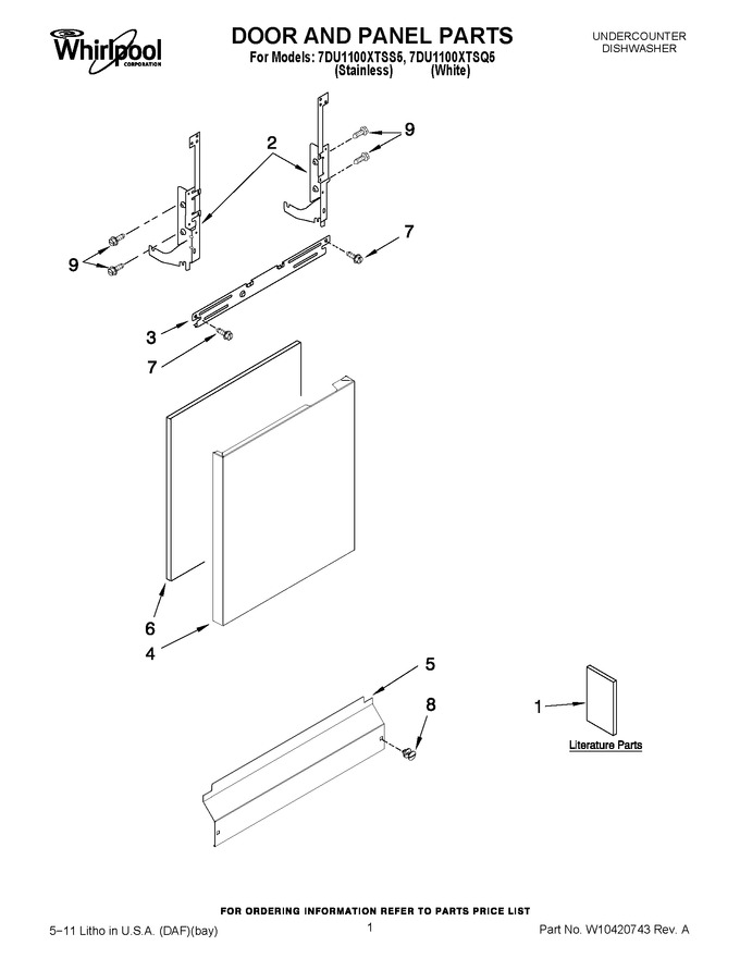 Diagram for 7DU1100XTSQ5
