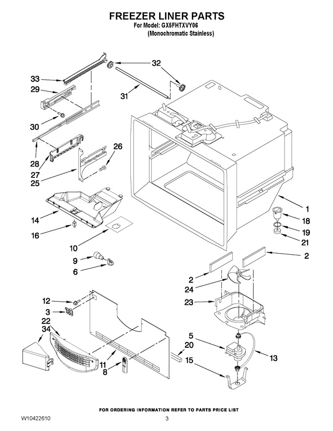 Diagram for GX5FHTXVY06