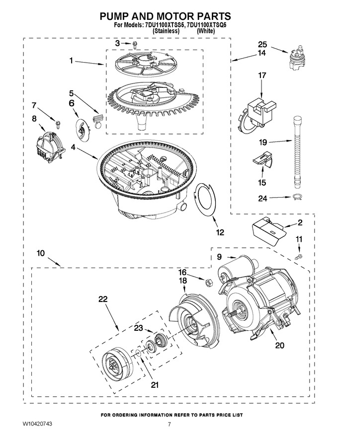 Diagram for 7DU1100XTSQ5