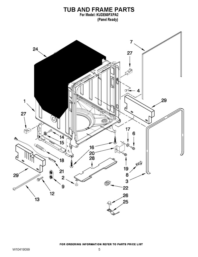 Diagram for KUDE60FXPA2