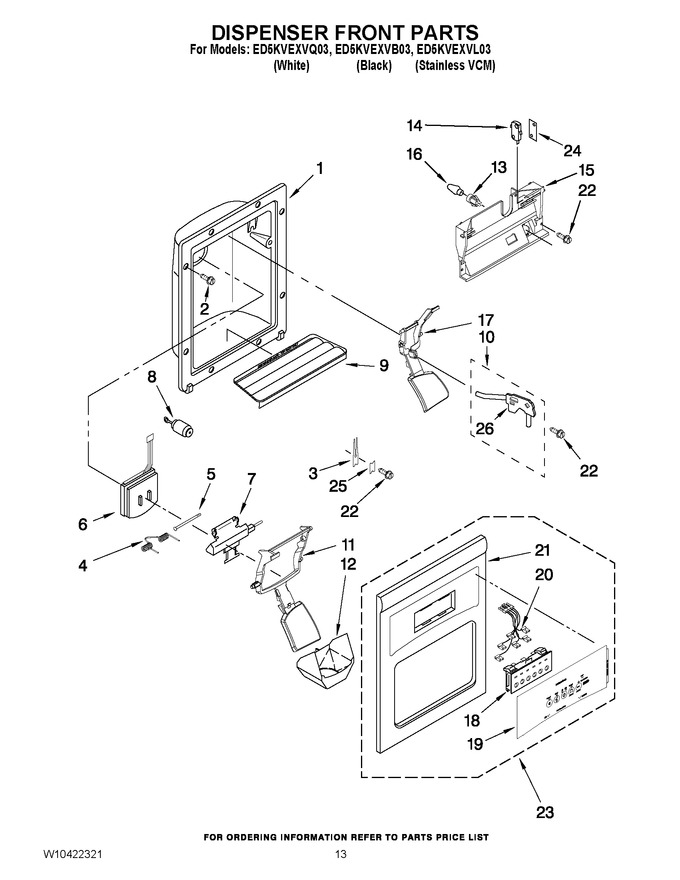 Diagram for ED5KVEXVB03