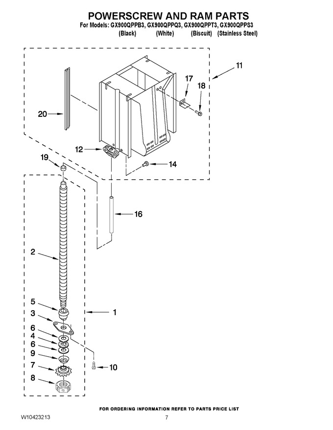 Diagram for GX900QPPQ3