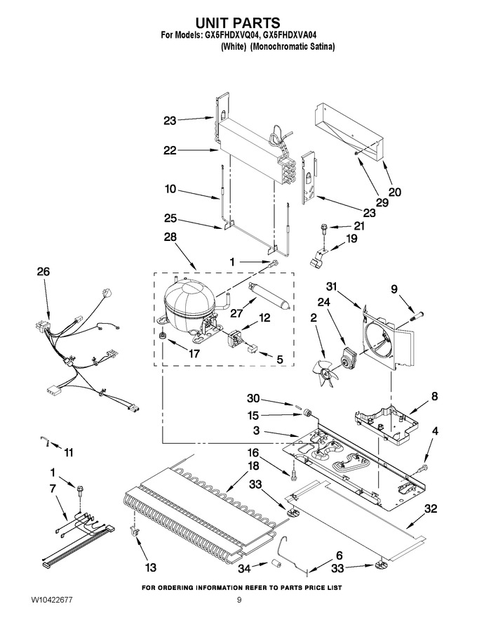 Diagram for GX5FHDXVA04
