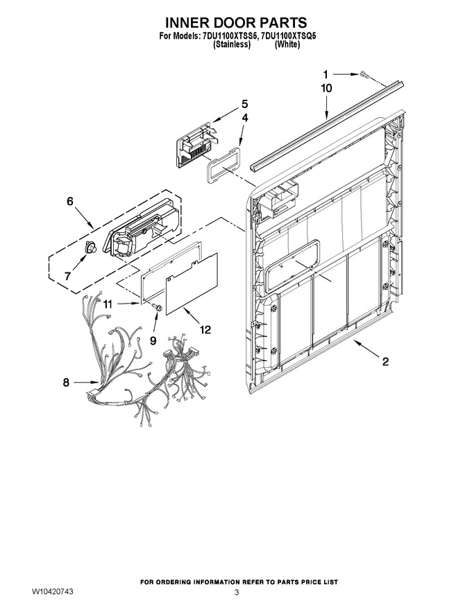 Diagram for 7DU1100XTSQ5