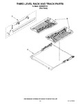Diagram for 11 - Third Level Rack And Track Parts
