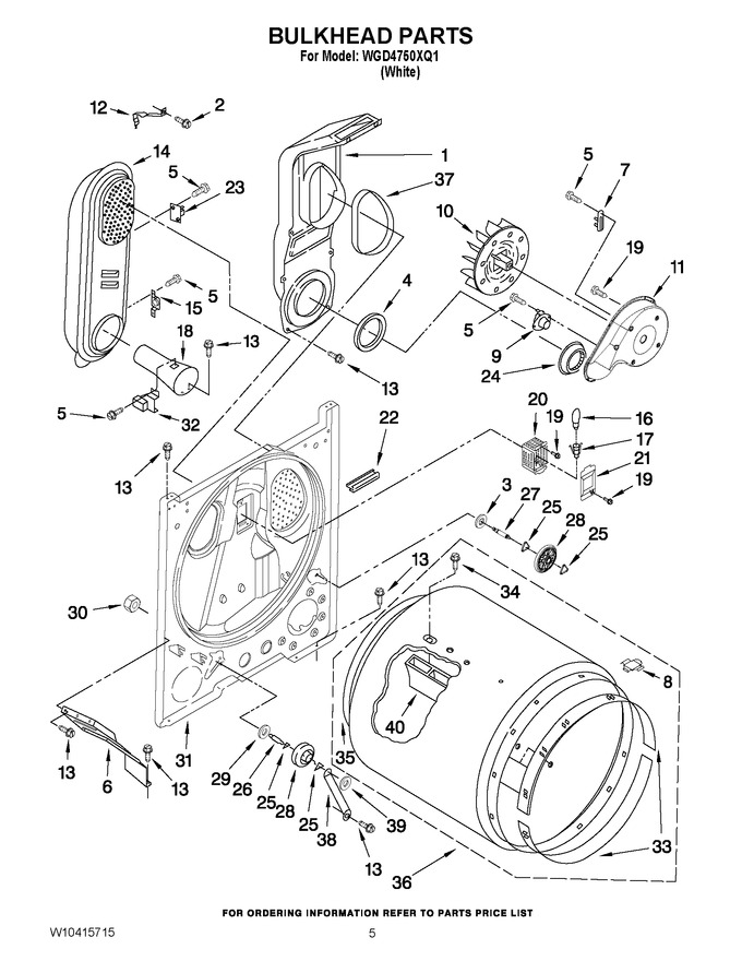 Diagram for WGD4750XQ1