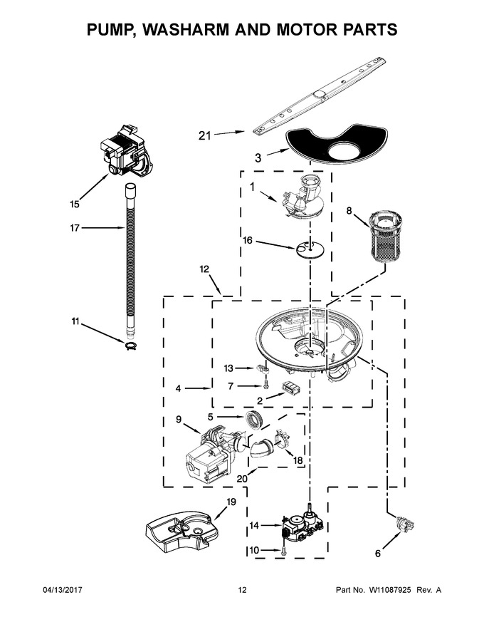 Diagram for WDTA50SAHZ0