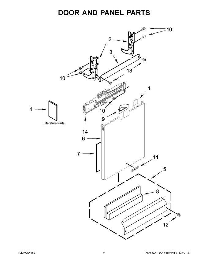 Diagram for KDFE204EWH4