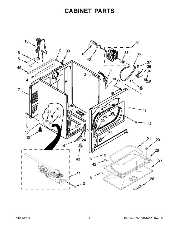 Diagram for WGD49STBW2