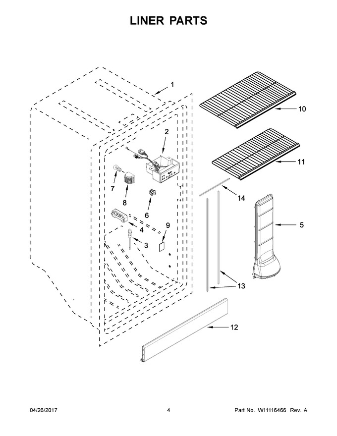 Diagram for WZF56R16DW01