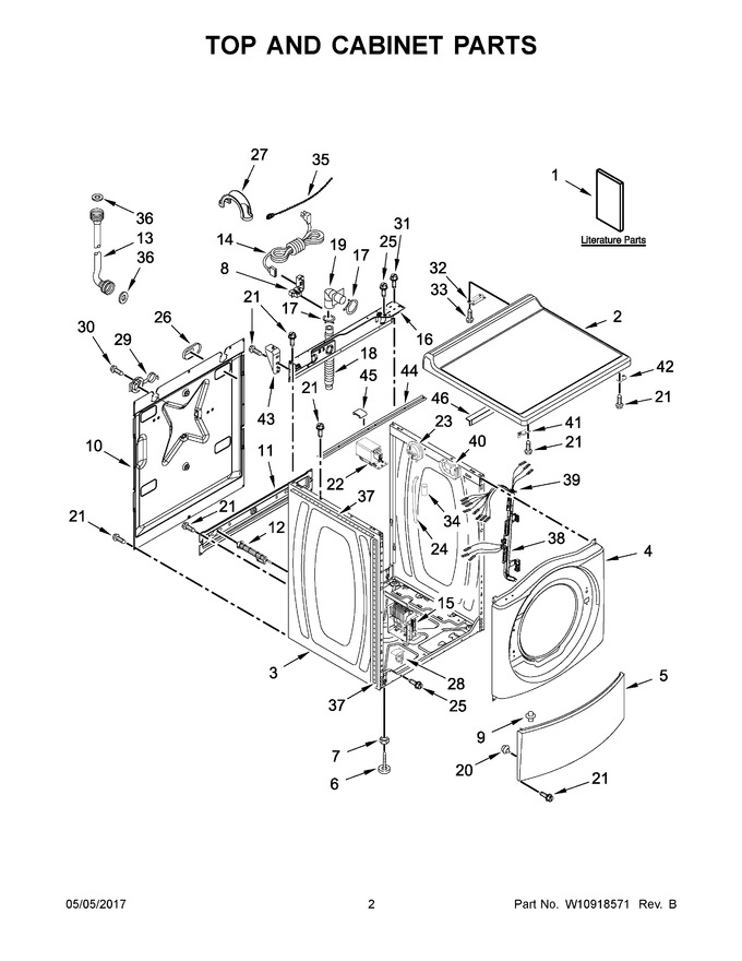 Diagram for CHW9160GW0
